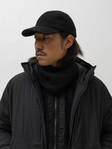 HAVEN Ansell Gaiter - Merino Wool Cashmere Black, Neck Gaiters