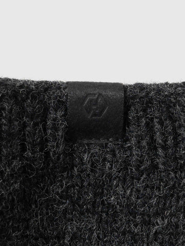 HAVEN Ansell Gaiter - Merino Wool Cashmere Charcoal, Neck Gaiters