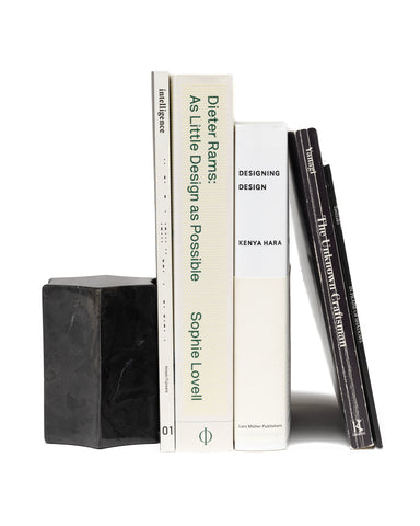 Apapacho for HAVEN Vase/Bookend Marble Black, Home Goods