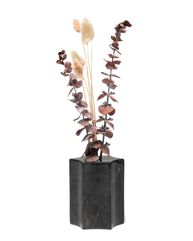 Apapacho for HAVEN Vase/Bookend Marble Black, Home Goods