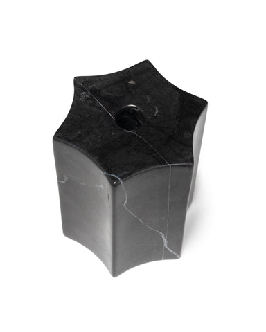 Apapacho for HAVEN Vase/Bookend Marble Black, Home Goods