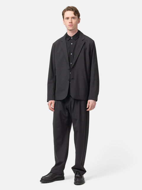 HAVEN Atelier Jacket Tropical Wool Charcoal, Jackets