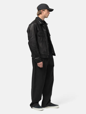 HAVEN Atelier Pant - Vintage Linen Poplin Black, Pants