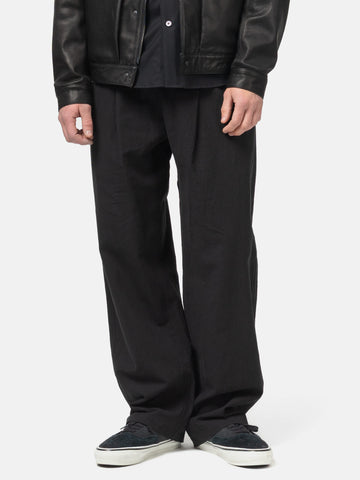 HAVEN Atelier Pant - Vintage Linen Poplin Black, Pants