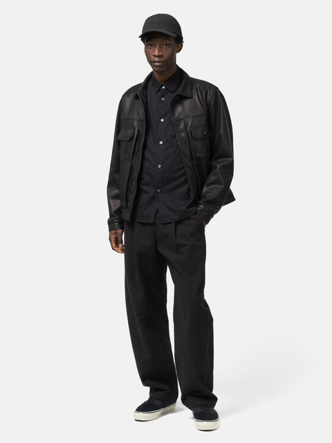 HAVEN Atelier Pant - Vintage Linen Poplin Black, Pants