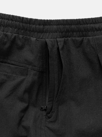 HAVEN Atelier Pant - Vintage Linen Poplin Black, Pants