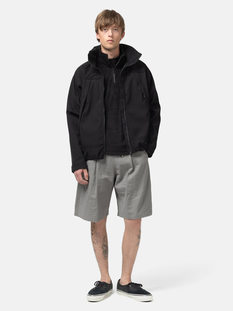 HAVEN Atelier Short - Vintage Linen Poplin Graphite, Shorts