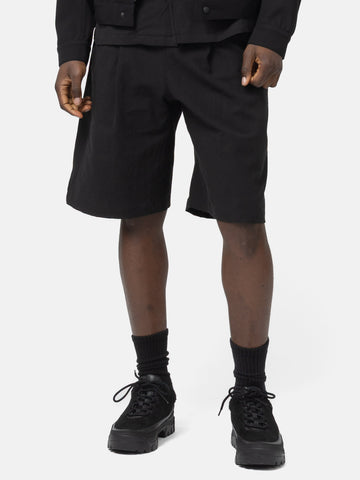 HAVEN Atelier Short - Vintage Linen Poplin Black, Shorts