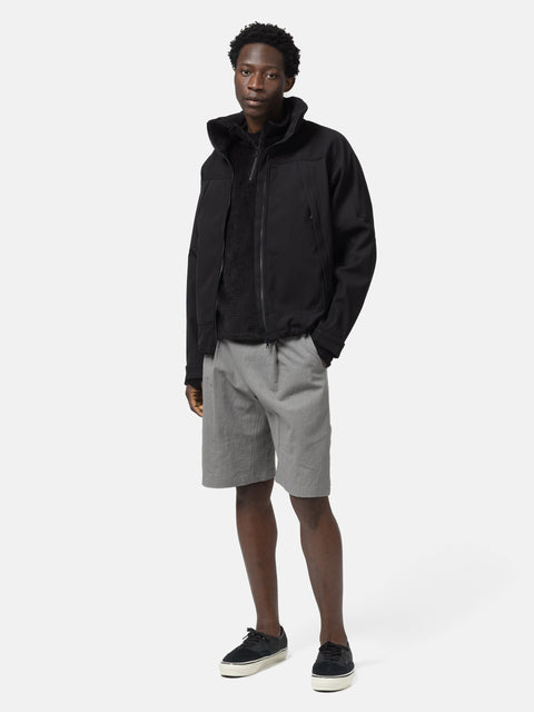 HAVEN Atelier Short - Vintage Linen Poplin Graphite, Shorts