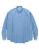 AURALEE Washed Finx Twill Big Shirt Blue, Shirts