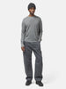 HAVEN Base Thermal Crewneck - Superfine Wool Waffle Grey, Thermals