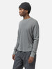 HAVEN Base Thermal Crewneck - Superfine Wool Waffle Grey, Thermals