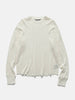 HAVEN Base Thermal Crewneck - Superfine Wool Waffle Off White, Thermals