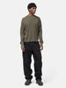 HAVEN Base Thermal Crewneck - Superfine Wool Waffle Tarmac, Thermals