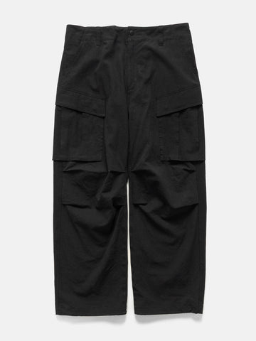 HAVEN Brigade Pant - Vintage Linen Poplin Black, Cargo Pants