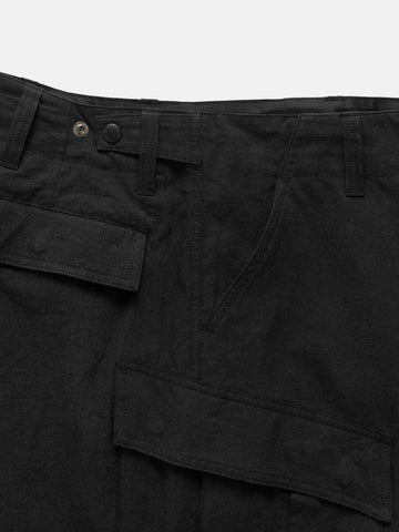 HAVEN Brigade Pant - Vintage Linen Poplin Black, Cargo Pants