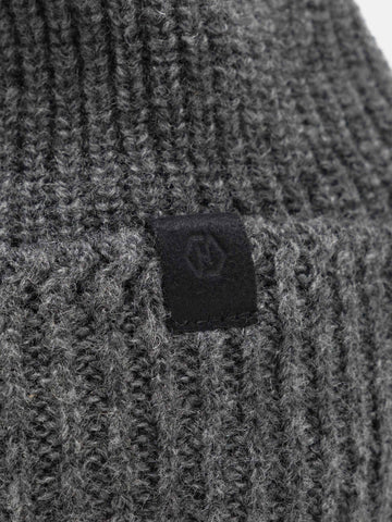 HAVEN Stoker Beanie - Lambswool Charcoal, Beanies