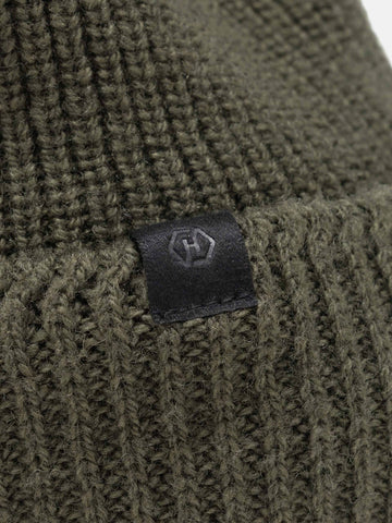 HAVEN Stoker Beanie - Lambswool Olive, Beanies