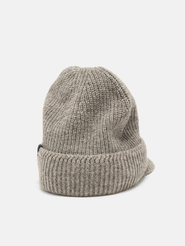 HAVEN Stoker Beanie - Lambswool Warm Grey, Beanies