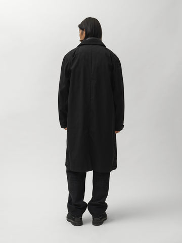 HAVEN Bureau Coat - Loro Piana Storm System 3L Wool Nylon Black, Coats