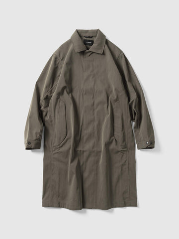 HAVEN Bureau Coat - Loro Piana Storm System 3L Wool Nylon Taupe, Coats