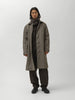 HAVEN Bureau Coat - Loro Piana Storm System 3L Wool Nylon Taupe, Coats