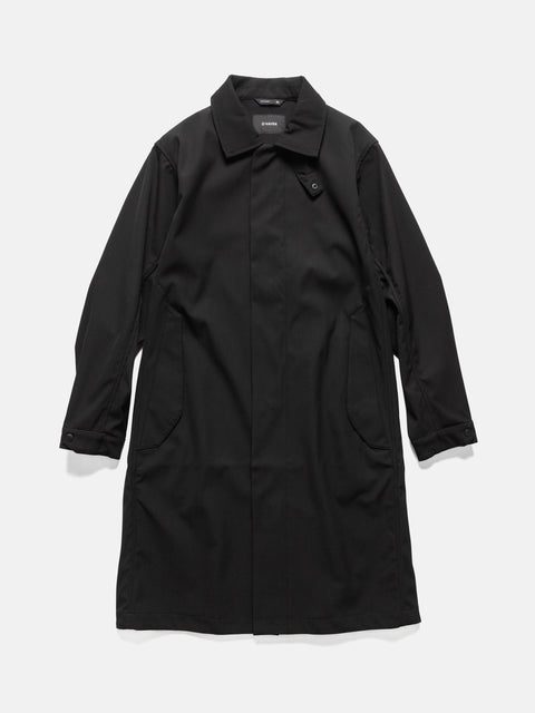 HAVEN Bureau Coat - Loro Piana Storm System 3L Wool Nylon Black, Coats