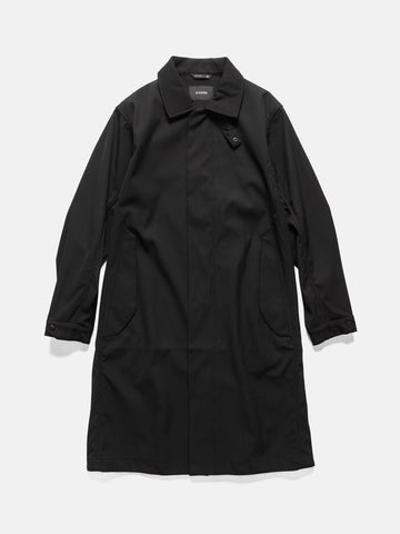 HAVEN Bureau Coat - Loro Piana Storm System 3L Wool Nylon Black, Coats