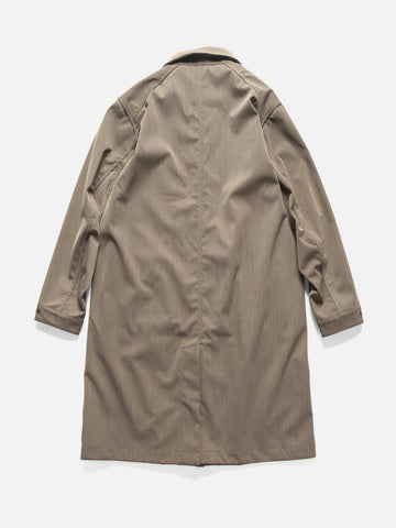 HAVEN Bureau Coat - Loro Piana Storm System 3L Wool Nylon Taupe, Coats