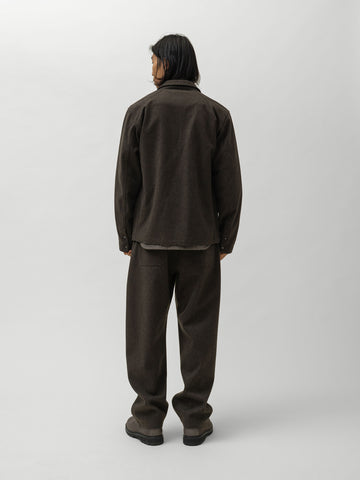 HAVEN Bureau Jacket - Loro Piana Storm System Wool Brown, Jackets
