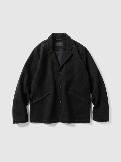 HAVEN Bureau Jacket - Loro Piana Storm System® 3L Wool Charcoal, Jackets
