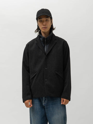 HAVEN Bureau Jacket - Loro Piana Storm System® 3L Wool Charcoal, Jackets