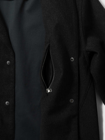 HAVEN Bureau Jacket - Loro Piana Storm System® 3L Wool Charcoal, Jackets