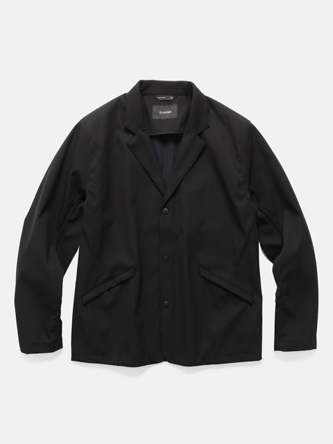 HAVEN Bureau Jacket - Loro Piana Storm System® 3L Nylon Wool Black, Jackets
