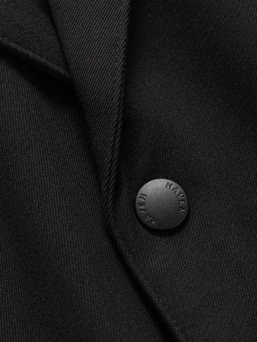 HAVEN Bureau Jacket - Loro Piana Storm System® 3L Nylon Wool Black, Jackets