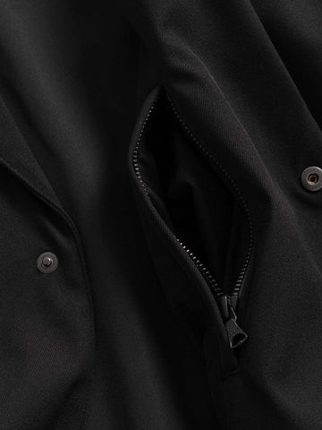 HAVEN Bureau Jacket - Loro Piana Storm System® 3L Nylon Wool Black, Jackets