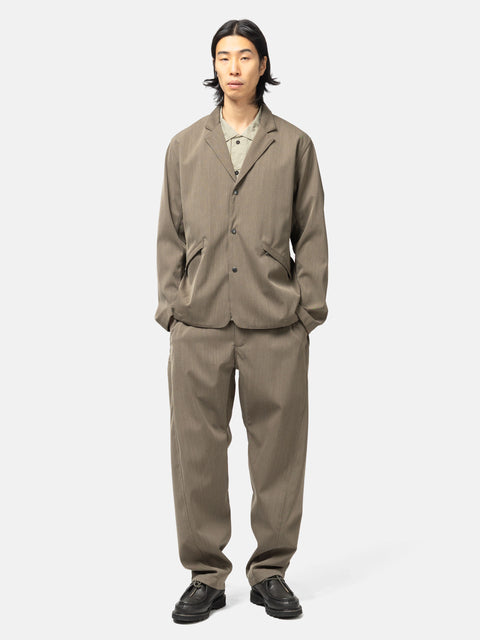 HAVEN Bureau Jacket - Loro Piana Storm System® 3L Wool Nylon Taupe, Jackets