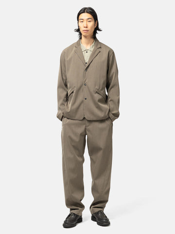 HAVEN Bureau Jacket - Loro Piana Storm System® 3L Wool Nylon Taupe, Jackets