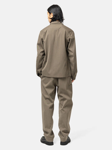 HAVEN Bureau Jacket - Loro Piana Storm System® 3L Wool Nylon Taupe, Jackets