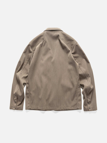 HAVEN Bureau Jacket - Loro Piana Storm System® 3L Wool Nylon Taupe, Jackets