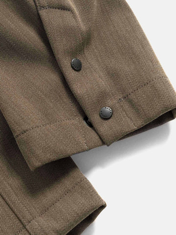 HAVEN Bureau Jacket - Loro Piana Storm System® 3L Wool Nylon Taupe, Jackets