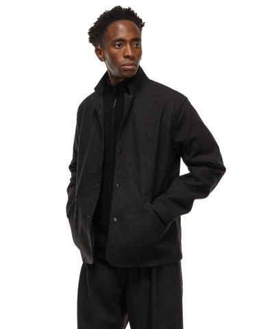 HAVEN Bureau Jacket - Loro Piana Storm System® 3L Wool Charcoal, Outerwear