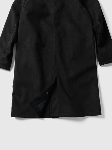 HAVEN Bureau Overcoat - Loro Piana Storm System Wool Charcoal, Coats