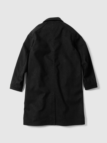 HAVEN Bureau Overcoat - Loro Piana Storm System Wool Charcoal, Coats