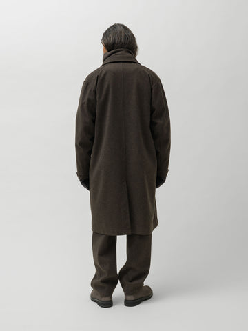 HAVEN Bureau Overcoat - Loro Piana Storm System Wool Earth, Coats