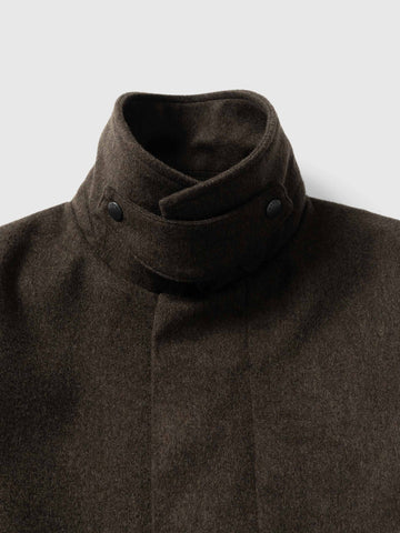 HAVEN Bureau Overcoat - Loro Piana Storm System Wool Earth, Coats