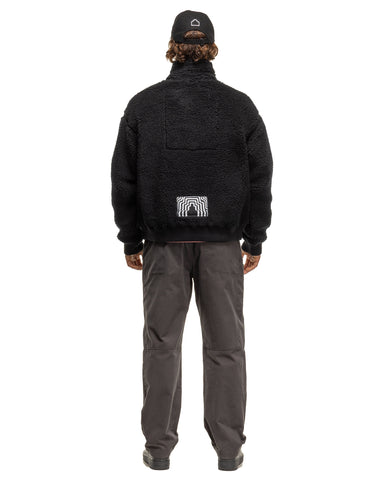 CAV EMPT Heavy Wool Boa Half Zip, Sweaters