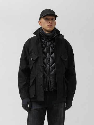 HAVEN Cascadia Jacket - Giza Cotton Moleskin Black, Jackets