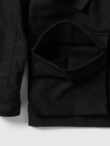 HAVEN Cascadia Jacket - Giza Cotton Moleskin Black, Jackets