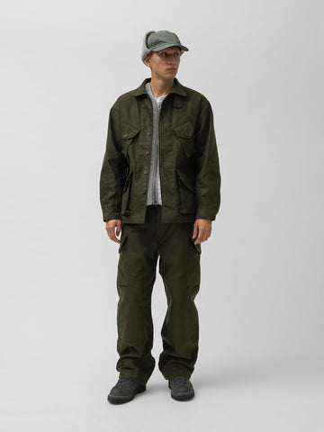 HAVEN Cascadia Jacket - Giza Cotton Moleskin Olive, Jackets